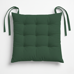 Coussin de chaise de salle à manger moelleux avec attaches, coussin de siège carré antidérapant pour chaises de cuisine, de patio et de bureau - Product Image 3