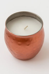 Sleek Mirror-Polished Copper Tealight Holder Container – Minimalist Modern Votive <b>Stand</b> for Restaurant Tables & Boutique Gifts - Product Image 6