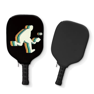 Raqueta de Pickleball Deportiva Personalizada 2026, Material PU Blanco, Cubierta de Neopreno, Forro de Fibra de Vidrio, Incluye Bolsa Portátil y Marco Externo - Product Image 5