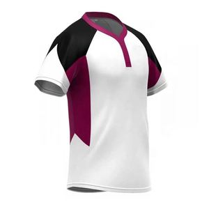 Uniforme de Rugby OEM, Jersey de Fútbol Americano al por Mayor, Transpirable, de Poliéster Sublimado, con Logotipo Personalizado, Ropa Deportiva Unisex para Equipos de Rugby - Product Image 2