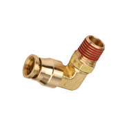 90 degrés 1/2 "Tube X 1/2" NPT DOT raccord de frein à air mâle connecteur coudé pivotant