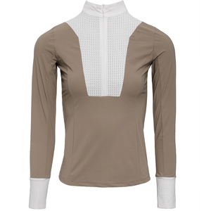 Chemise de compétition équestre de haute qualité, extensible dans 4 directions, en tissu technique doux au toucher, idéale pour la compétition et les spectacles. - Product Image 6