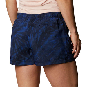 Shorts de Poliéster con Volantes y Borlas Altas para Mujer, Estampado Verde Claro, Versátiles, Moda Primavera-Verano 2026 - Product Image 2