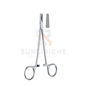 Porte-aiguilles Hegar Baumgartner en acier inoxydable, instrument chirurgical de suture, CE ISO 13485 Classe I, modèle SI-OIS-0001, chirurgical - Product Image 1