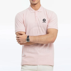 Polo T-shirt uni, dernier design, toucher doux, coupe décontractée, en vente - Product Image 3