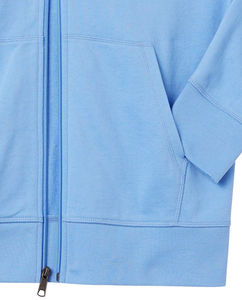 เสื้อฮู้ดซิปผู้ชายแบบแห้งเร็ว เสื้อฮู้ดซิปเต็มตัว เสื้อคลุมกันหนาว คุณภาพเยี่ยม ขายดี เสื้อฮู้ดซิปผู้ชายแบบเรียบ ระบายอากาศได้ดี - Product Image 3