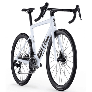 2026 BEST OFFER FOR Road Bike White <b>Frame</b> <b>Black</b> Tires Disc Brakes Aero Design - Product Image 1