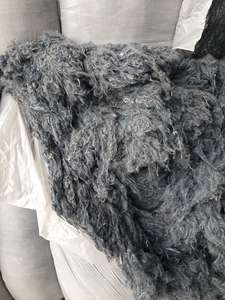 Ventas calientes 2022 Fibra de algodón de mala calidad de mezclilla/Residuos de corte de tela de mezclilla de punto/Residuos de hilo de mezclilla color azul oscuro Vietnam-Florencia - Product Image 4