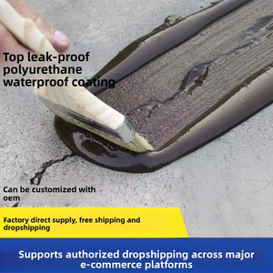 Revêtement imperméable en polyuréthane pour toiture, mur extérieur, <span class=keywords><strong>rebord</strong></span> de <span class=keywords><strong>fenêtre</strong></span> et gouttière - Prévention des fissures et réparation des fuites - Adhésif - Product Image 4