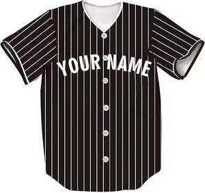 Dernier design de maillot de baseball pour hommes à prix avantageux, couleur unie, taille personnalisée, maillot de baseball en sublimation, uniformes - Product Image 5
