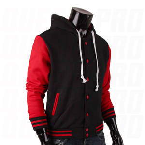 Blousons universitaires tendance en velours côtelé rose, style streetwear classique, vêtements d'extérieur décontractés rétro, blouson bomber chaud à boutons pour homme - Product Image 3