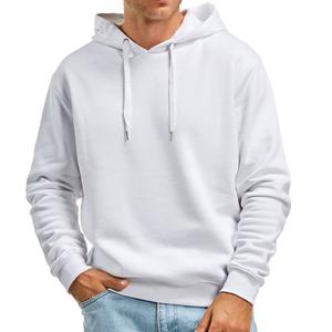 Sudaderas con Capucha Unisex con Diseño de Logotipo Personalizado, Transpirables, Talla Grande, Blancas Lisas para Hombre, Invierno, Estampado Digital - Product Image 3