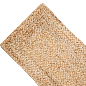 Chemin de table en jute naturel tressé, décoration de table rustique tissée à la main, chemin de table bohème pour cuisine et salle à manger - Product Image 3