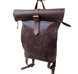 Sac à dos en cuir au design moderne, sac à dos en cuir tendance, sac à dos pour usage quotidien, sac à dos en cuir de qualité supérieure - Product Image 1