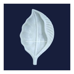 Handcrafted <b>Polished</b> Pure White <b>Marble</b> Bowl Unique Design for Home Decoration or Business Gifts Ready to Ship - Product Image 3