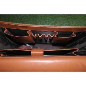 Elegante L' Art cuero genuino cuero de vaca señoras portátil maletín viaje documento organizador Weekender bolso bebé cubierta - Product Image 5