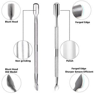 BAFA SURGICAL INSTRUMENTS Pince à cuticules professionnelle en acier inoxydable, repousse-cuticules, outil de soin des ongles pour ongles épais, pieds, doigts - Durable - Product Image 5