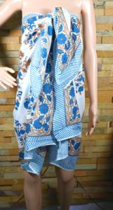 Pareo de Algodón Suave con Estampado a Mano, Hecho en India, Ligero, Estilo Boho, para la Playa o el Resort - Product Image 3