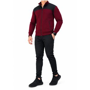 Conjunto Deportivo de Invierno 2 en 1 para Hombre, Chaqueta con Cierre y Pantalones Jogger, Transpirable, 100% Algodón, Ropa Deportiva - Product Image 2