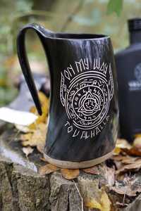 Tasse en corne artisanale en matériau naturel de buffle, Mug à boire, Vaisselle de bière viking, Accessoire de bar rustique, Personnalisable, Vente en gros - Product Image 6