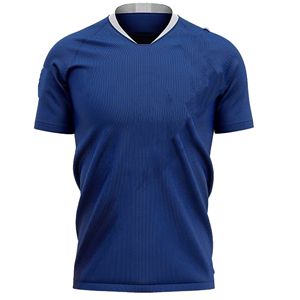 เสื้อฟุตบอลแขนสั้นคอวีสีมารูนสำหรับผู้ชาย ผ้าโพลีเอสเตอร์ซับเหงื่อ ชุดกีฬา ใส่ได้ทุกฤดู ทรงปกติ - Product Image 3