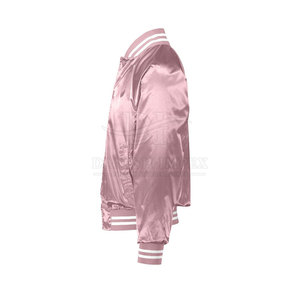 Online Best Selling Cheap Price Satin Jackets Low MOQ Waterproof Breathable Men Satin Jackets With <b>Covered</b> <b>button</b> - Product Image 2