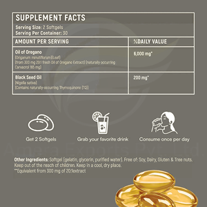 Fabricant et fournisseur en gros de gélules d'huile d'origan à marque privée, complément alimentaire à base de plantes - Product Image 6