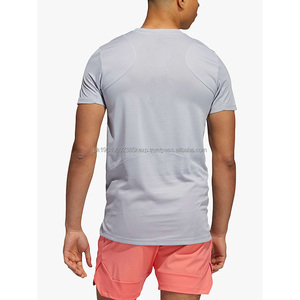 Camiseta de LICRA de bambú para hombre al por mayor a granel, camiseta de diseño gráfico personalizado para hombre, camiseta de bambú con serigrafía de alta calidad para hombre - Product Image 3