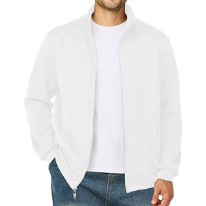 Chaqueta de Forro Polar para Hombre, con Cierre Completo, Logotipo Personalizado, Abrigo Polar Sherpa Cálido para Invierno, Resistente al Viento, Casual, OEM, Venta al Por Mayor - Product Image 3
