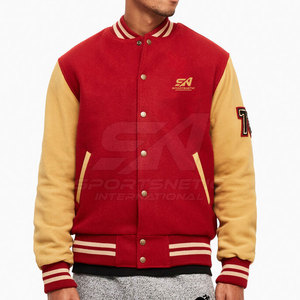 Chaqueta de Invierno Elegante para Hombre, Estilo Letterman, Cómoda y Casual, para Uso Diario, Moda Moderna y Estilo Urbano - Product Image 2