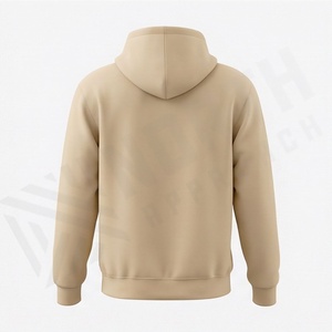 Unisex Winter Embroidered Custom Printed Casual Hoodie 100% Cotton Fleece <b>Pullover</b> Sweatshirt Quick Dry Breathable Everyday Wear - Product Image 2