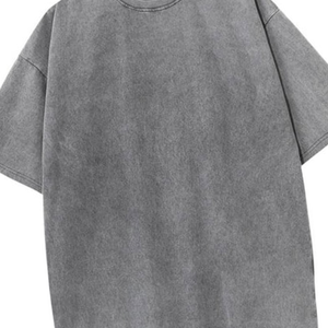 เสื้อยืดสตรีทแวร์ผู้ชายทรงหลวมไหล่ตก ผ้าฝ้าย พิมพ์ลายกราฟิก รับผลิตจำนวนมากแบบ OEM - Product Image 3