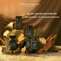 Perfume Masculino al por Mayor, 30 ml, Eau de Parfum de Larga Duración, Spray Fresco, NOTAS MEKONG Rhythm Dusk Woody Vietnam Active