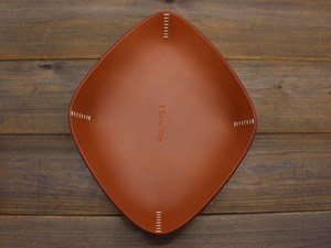 New Release Genuine Leather <b>Foldable</b> Dustproof Protection Modern Style Home <b>Office</b> Valet Catchall Custom Brand GLTY-0100 - Product Image 5