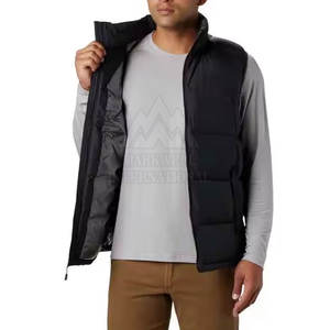 Nuevo Diseño, Chaleco de Invierno para Hombre con Cuello Alto, Chaleco de Invierno Ligero sin Mangas para Hombre - Product Image 5