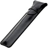 Étui à crayons en cuir véritable fait main personnalisé, avec fermeture à glissière, en toile colorée, pour cadeau ou usage personnel - Product Image 3