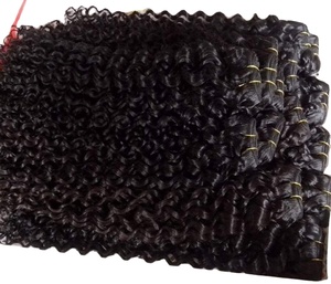 Lots de Cheveux Humains Indiens Vierges Non Traités de Qualité Supérieure 11A, Prix Usine, Cheveux Bruts Ondulés de Temple Indien avec Fermeture en Dentelle HD 6x6 - Product Image 2