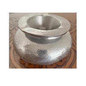 Cenicero de aluminio plateado marroquí hecho a mano para cigarrillos Cenicero de cigarros pesado y fuerte Cenicero moderno Hogar y regalo - Product Image 2