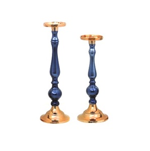 Elegant Aluminium Pillar Candle Holder Stand Modern Decorative Candle Stand for Living Room Décor - Product Image 6