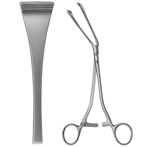 Pinza Uterina Curva Premium Armytage, Pinza Hemostática de Acero Inoxidable, Instrumentos Quirúrgicos de Ginecología para Histerectomía, CE ISO - Product Image 1