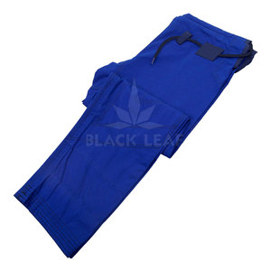 Highly Demanded Lightweight 100% Cotton Pakistan Made BLACK <b>LEAF</b> Eco-Friendly BJJ Gi Uniform - Product Image 5