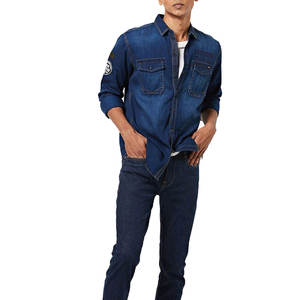 ผู้ผลิตพรีเมียมขายส่งเปิดตัวคอลเลคชั่นใหม่ กางเกงยีนส์และเสื้อเชิ้ตผู้ชายทรงโอเวอร์ไซส์ ผ้าฝ้าย 100% - Product Image 4