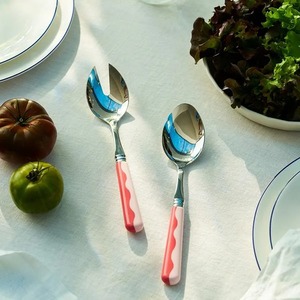 Modern Metal Salad <b>Server</b> Set Stylish <b>Buffet</b> Serving Accessories for Commercial Use - Product Image 2