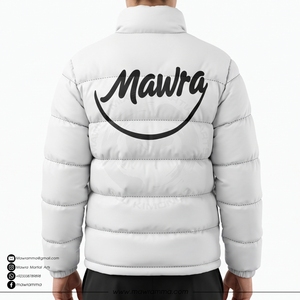 Mawra Custom Logo Puffer <b>Jacket</b> <b>Men's</b> Winter Warm Quilted Outdoor <b>Jacket</b> Fashion Streetwear Casual Clothing OEM Manufacturer - Product Image 2