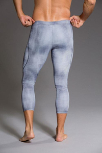 Leggings de compression MMA pour hommes, personnalisés OEM, vente en gros, nouvelle collection, séchage rapide, respirants, taille élastique, haute qualité - Product Image 5