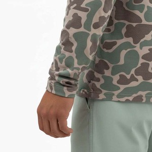 Camisa de Pesca con Capucha de Manga Larga con Camuflaje para Hombre, Protección Anti-UV UPF 50, Transpirable, de Secado Rápido, Poliéster - Product Image 5