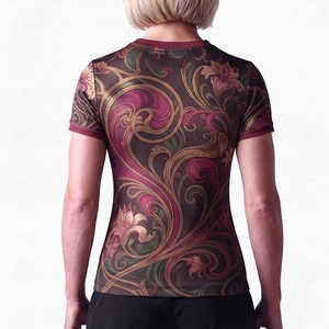 Fabricante de Ropa de Alta Calidad, Tops de Entrenamiento Elegantes y a la Moda, Corte Regular, para Mujer - Product Image 2