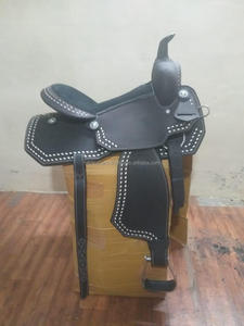 Cómodo Fancy Stitch Horse Western Barrel Racing Saddle Real Herman Oak Leather Saddle a precios de mayorista a granel - Product Image 6