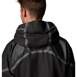 Mens Active Rain <b>Jacket</b> Waterproof Breathable <b>Packable</b> Windbreaker Running Hiking Camping Outdoor Shell OEM Private Label - Product Image 5