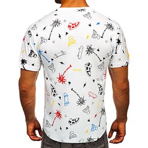 Camisetas de Manga Corta para Hombre al por Mayor, Personalizadas, Talla Grande, Cuello Redondo, Corte Regular, 100% Algodón, 180g, Secado Rápido, Transpirables y Ecológicas - Product Image 2